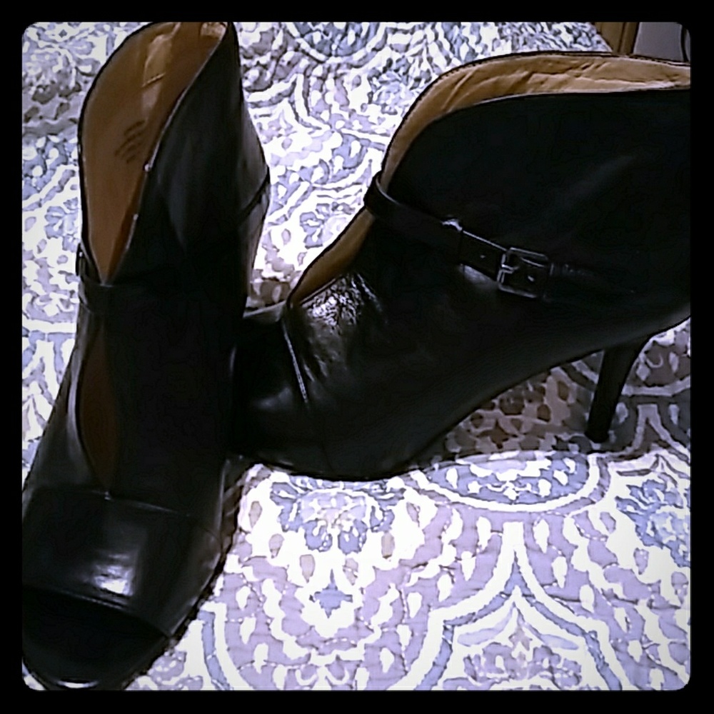 Mark Fisher leather booties